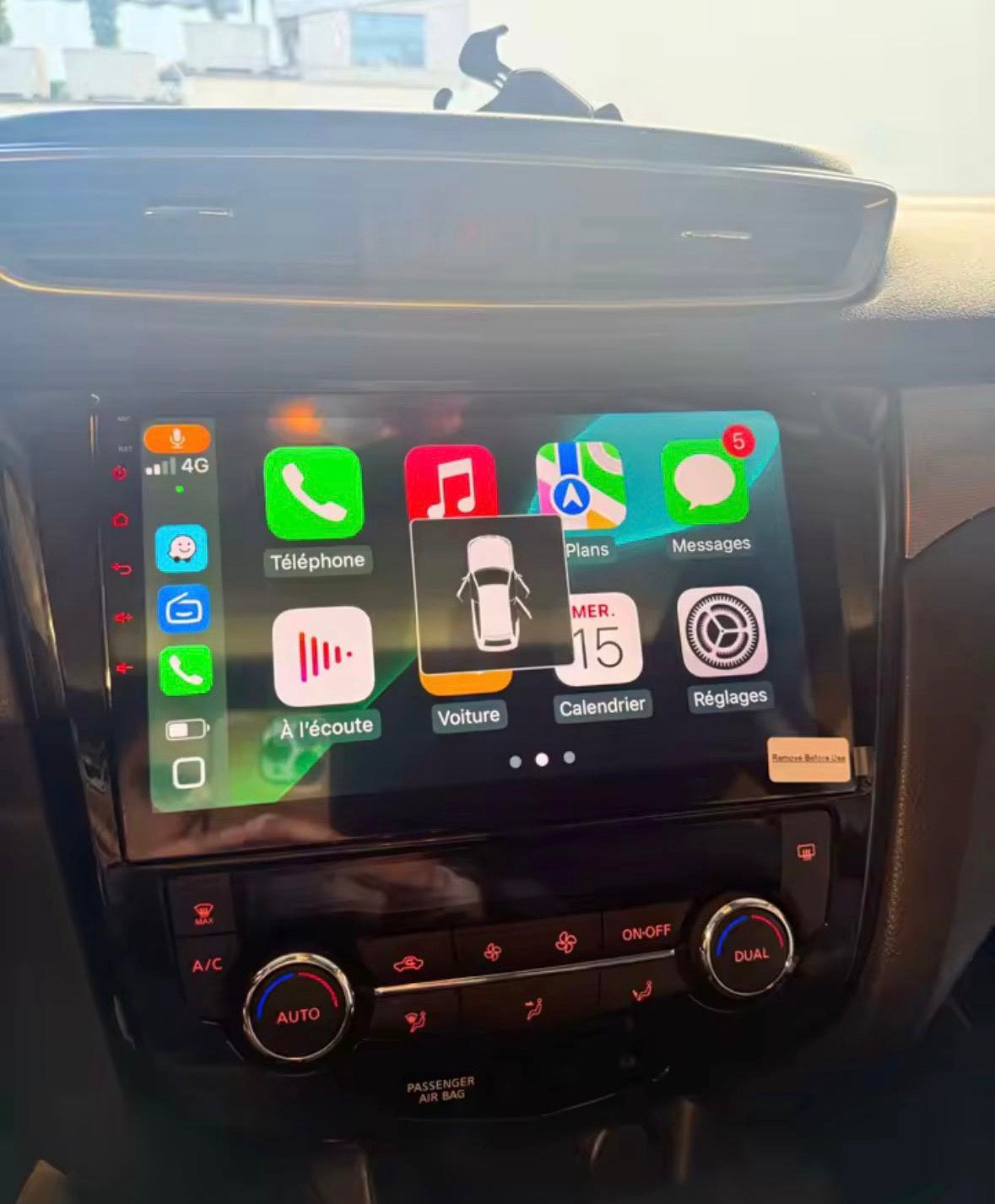 Autoradio nissan qashqai